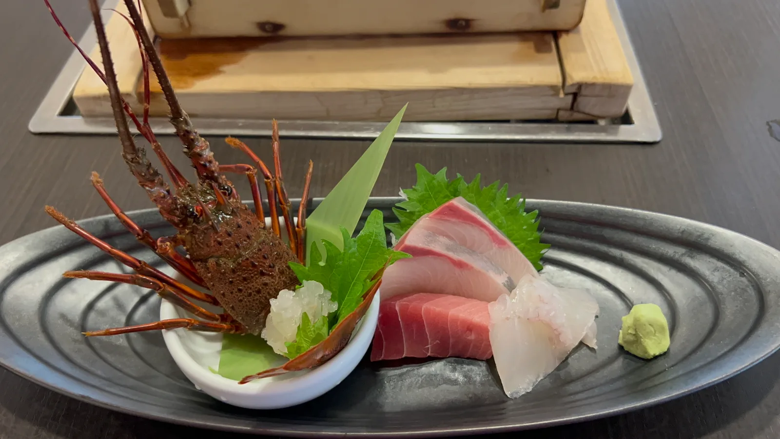 Lobster sashimi
