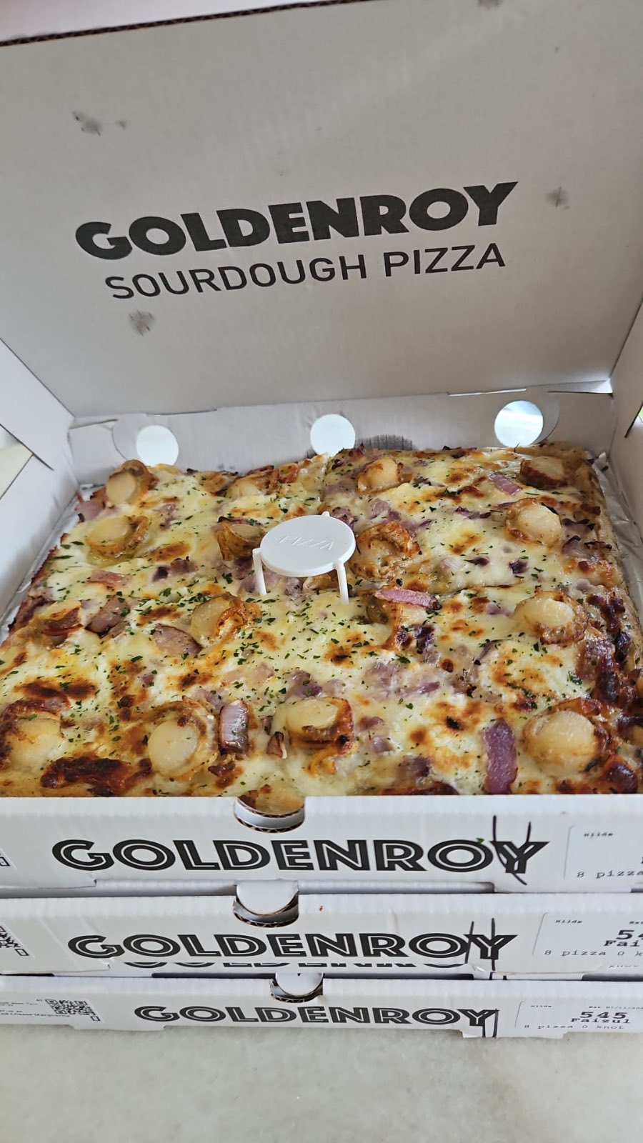 Very shiok pizza